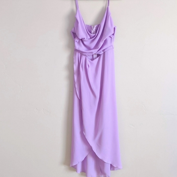 FINAL SALE 🌿CUT OUT LAVENDER DRESS🌿 - Picture 2 of 8